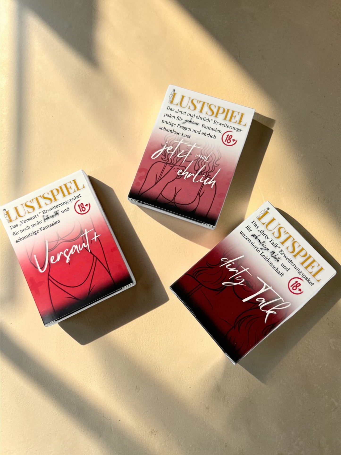 Mega Pack (Standard-LUSTSPIEL + 3 Erweiterungspakete)