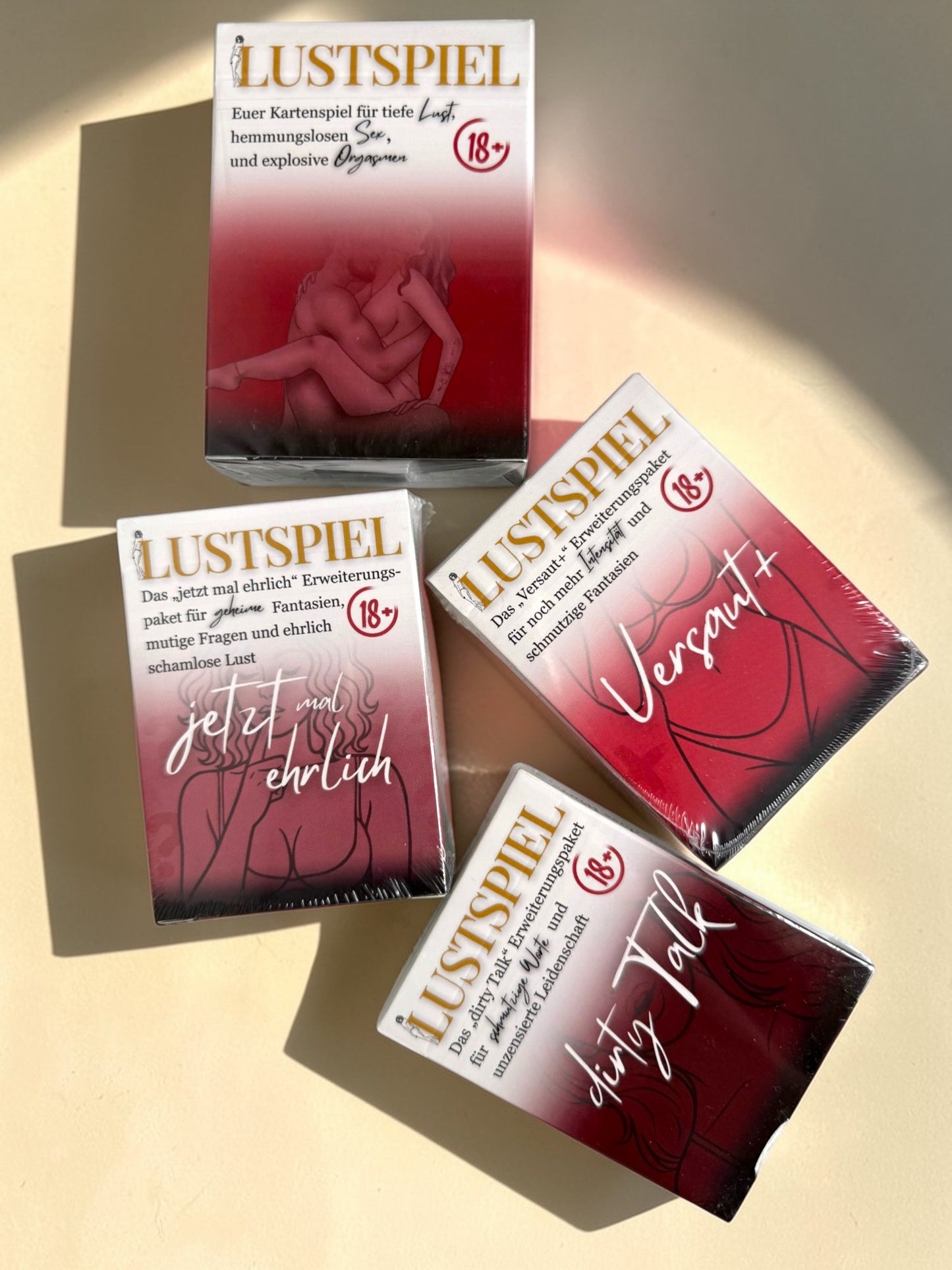 Starter Pack (Standard-LUSTSPIEL + 3 Erweiterungspakete + Grundausstattung)