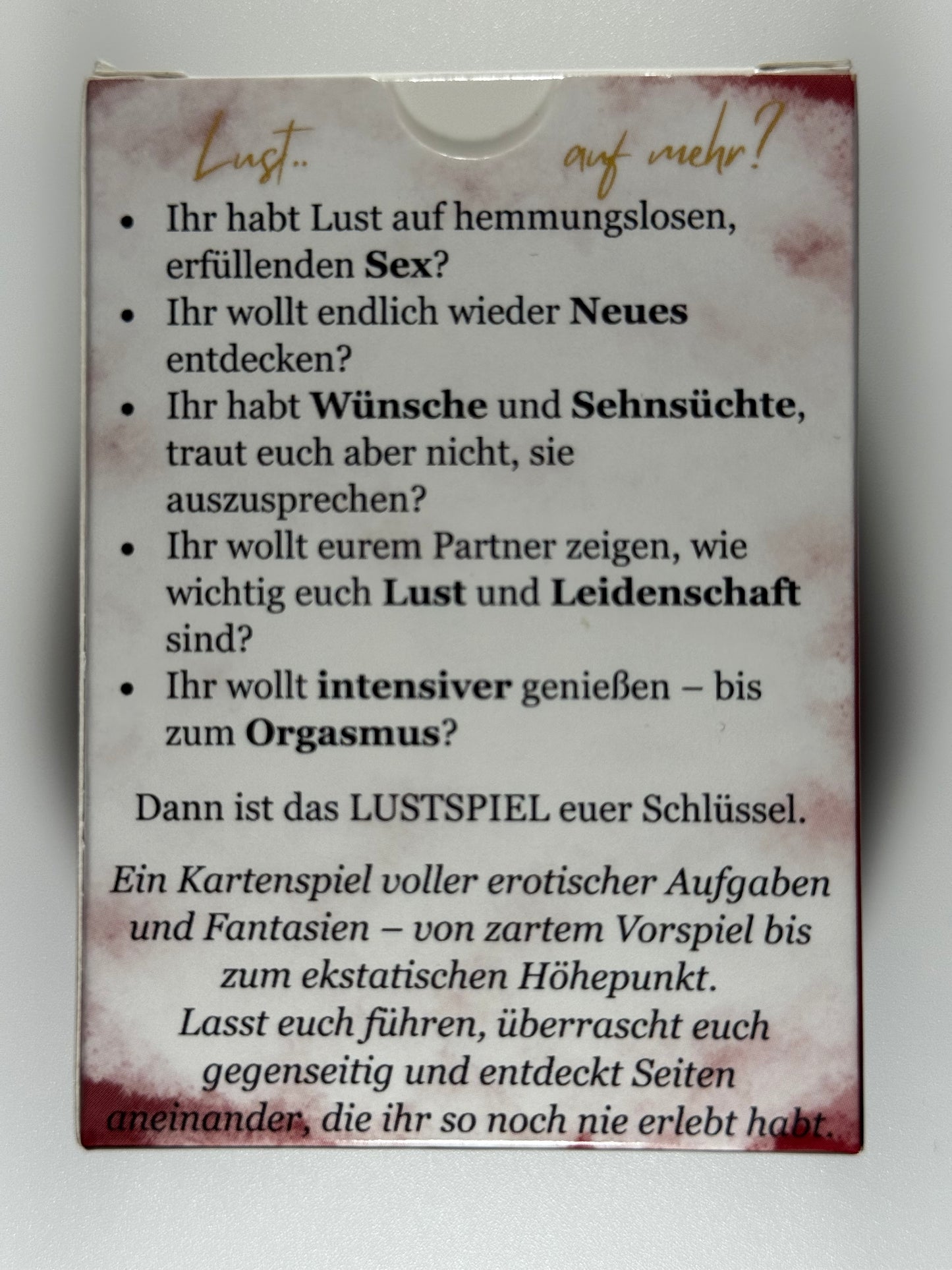 LUSTSPIEL Standard-Kartenset